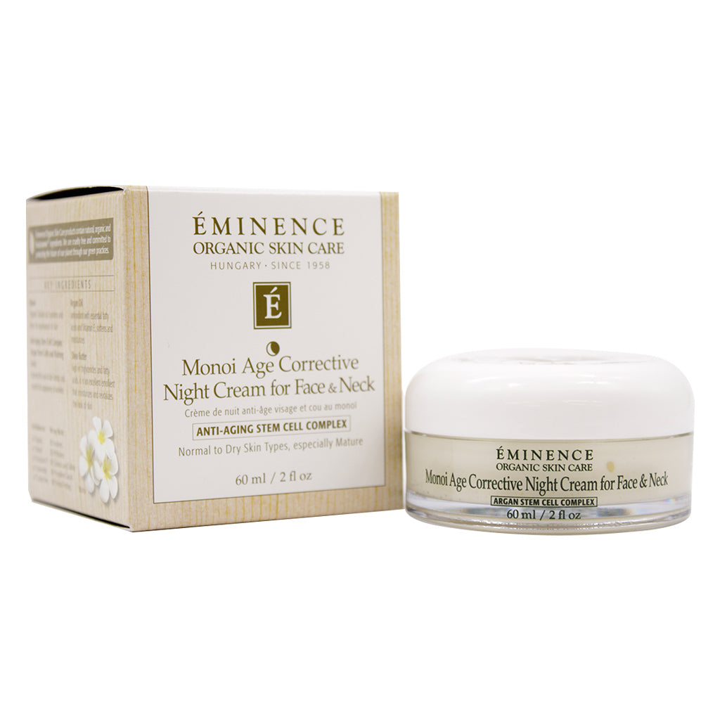 Humectante Anti Edad Monoi Age Corrective Night Cream para Rostro y Cuello 60ml